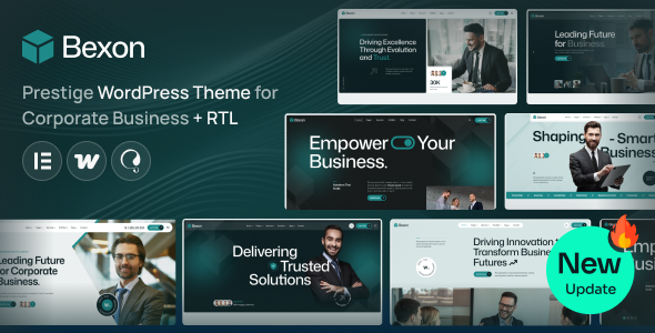 Bexon - Corporate Business WordPress Theme