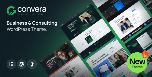 Convera - Business Consulting WordPress Theme