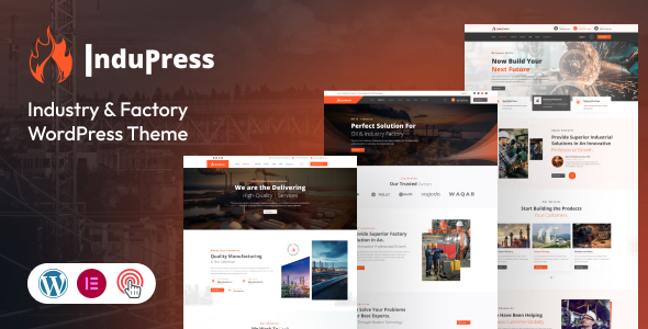 InduPress - Industry & Factory WordPress Theme