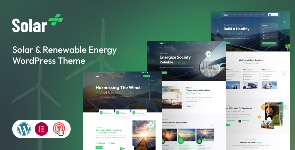 Solarplus - Solar & Renewable Energy WordPress Theme