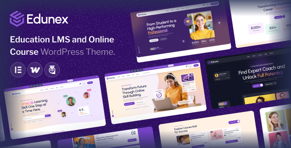 Edunex - Education LMS & Online Course WordPress Theme